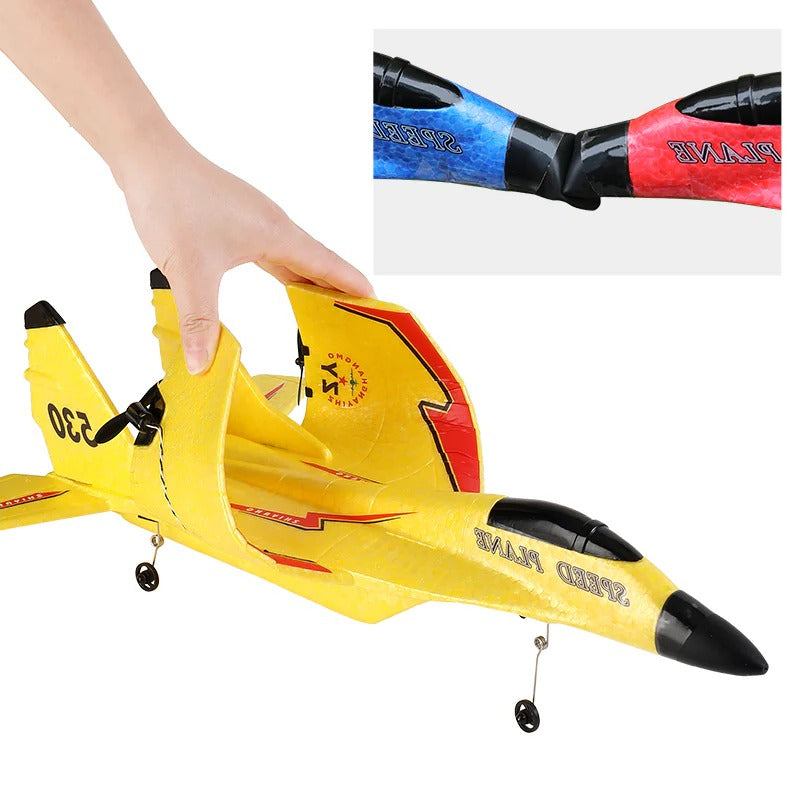 Robust Remote-Controlled Aircraft for Exciting Flight Adventures