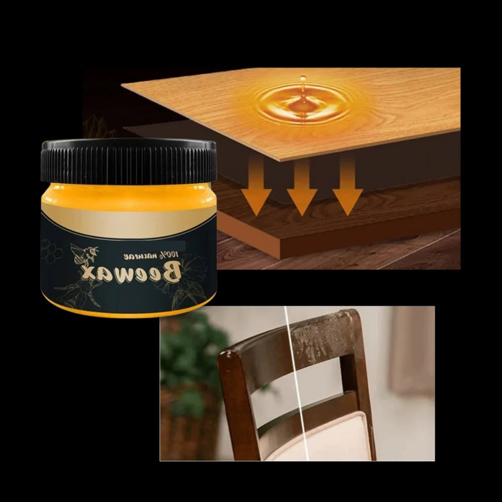 Natural Wood Care Polish for Home Surfaces