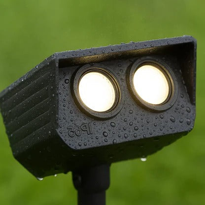 Eco-Friendly Solar-Powered Adjustable Spotlight