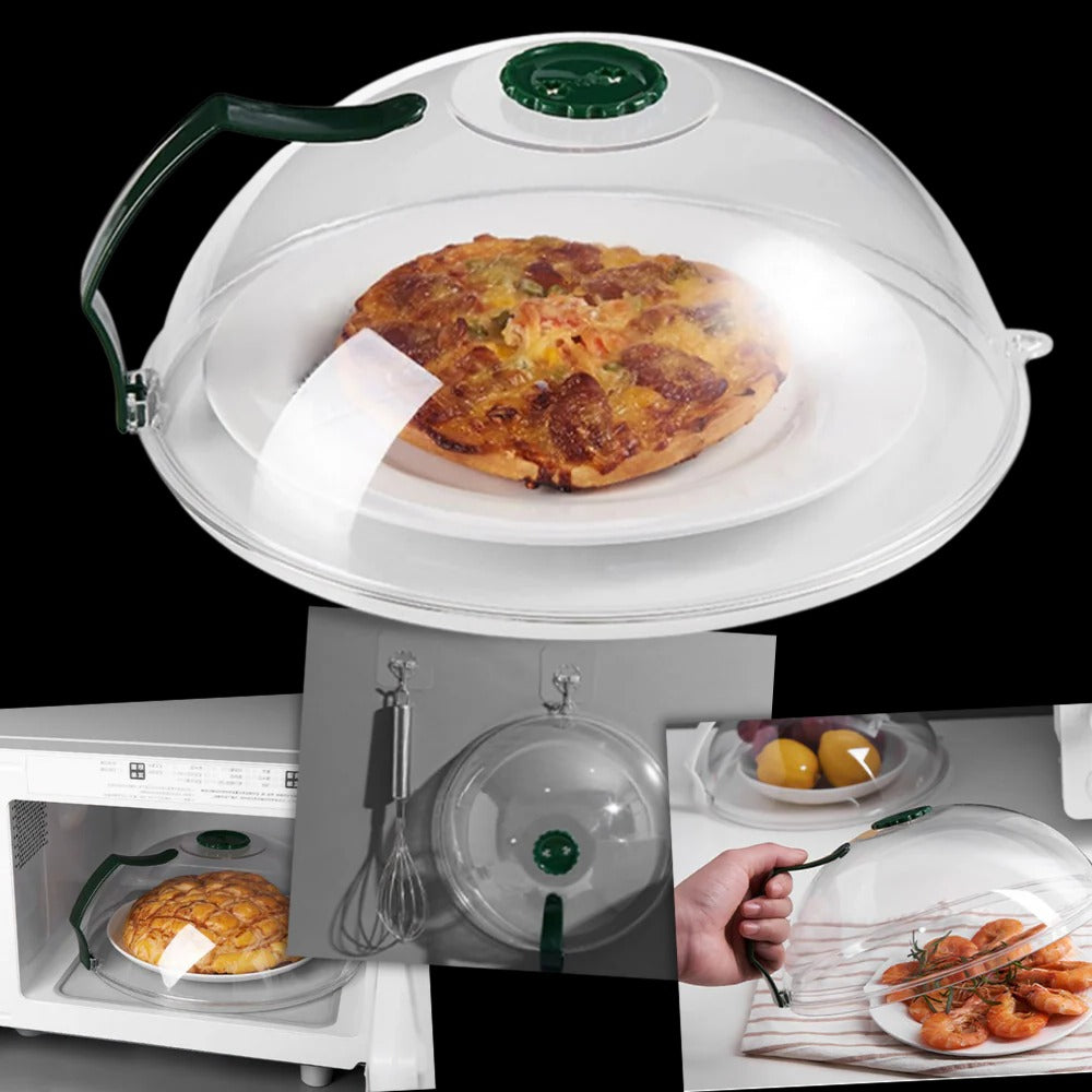SplashGuard Microwave Shield for Clean Cooking