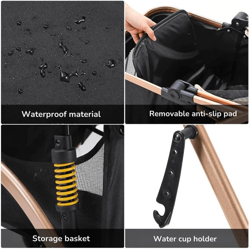 Versatile Pet Stroller & Transport Carrier