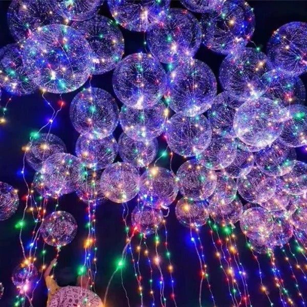 Reusable LED Glow Balloons for Celebrations
