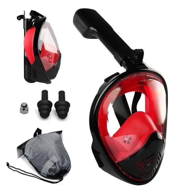 Panoramic Full Face Snorkel Mask for Ultimate Underwater Adventure