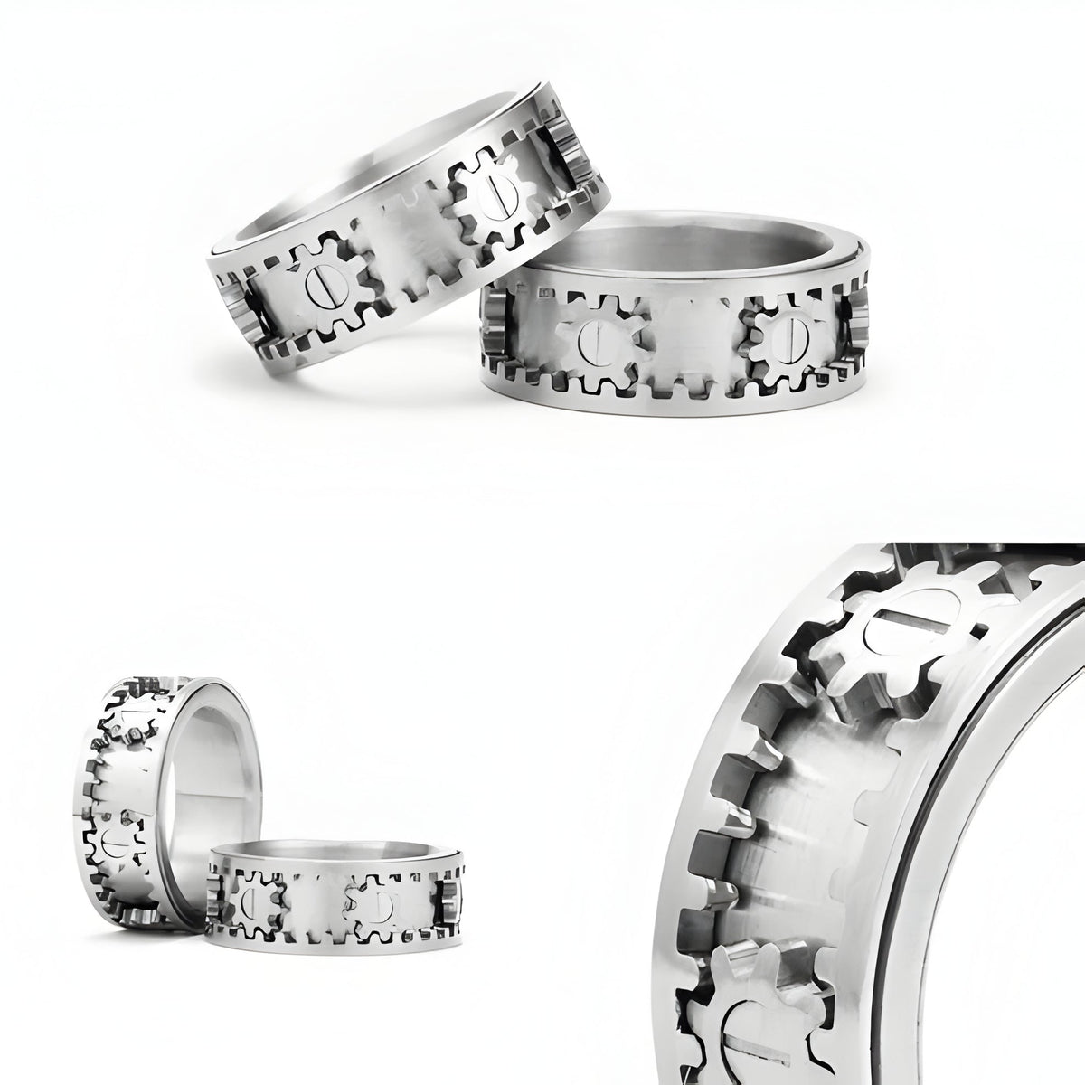 Stylish Spin Ring - Fidget & Fashion Combined