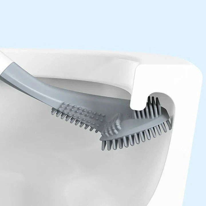 Automatic Rinse Toilet Cleaning Brush
