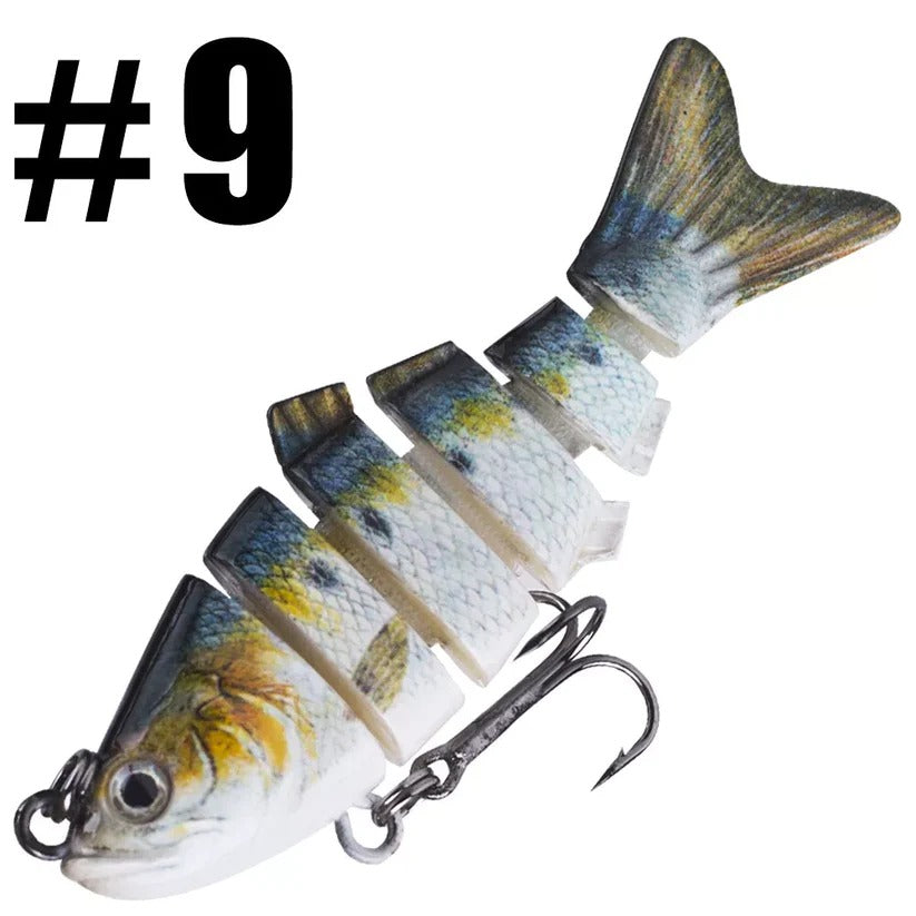 Lifelike Multi-Jointed Fishing Swimbait