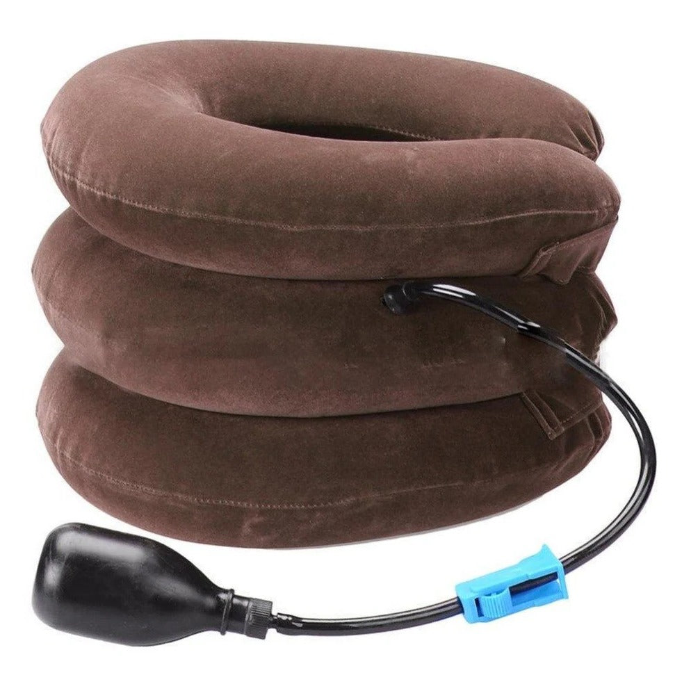 Adjustable Air-Filled Neck Support Pillow