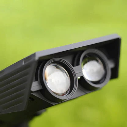 Eco-Friendly Solar-Powered Adjustable Spotlight