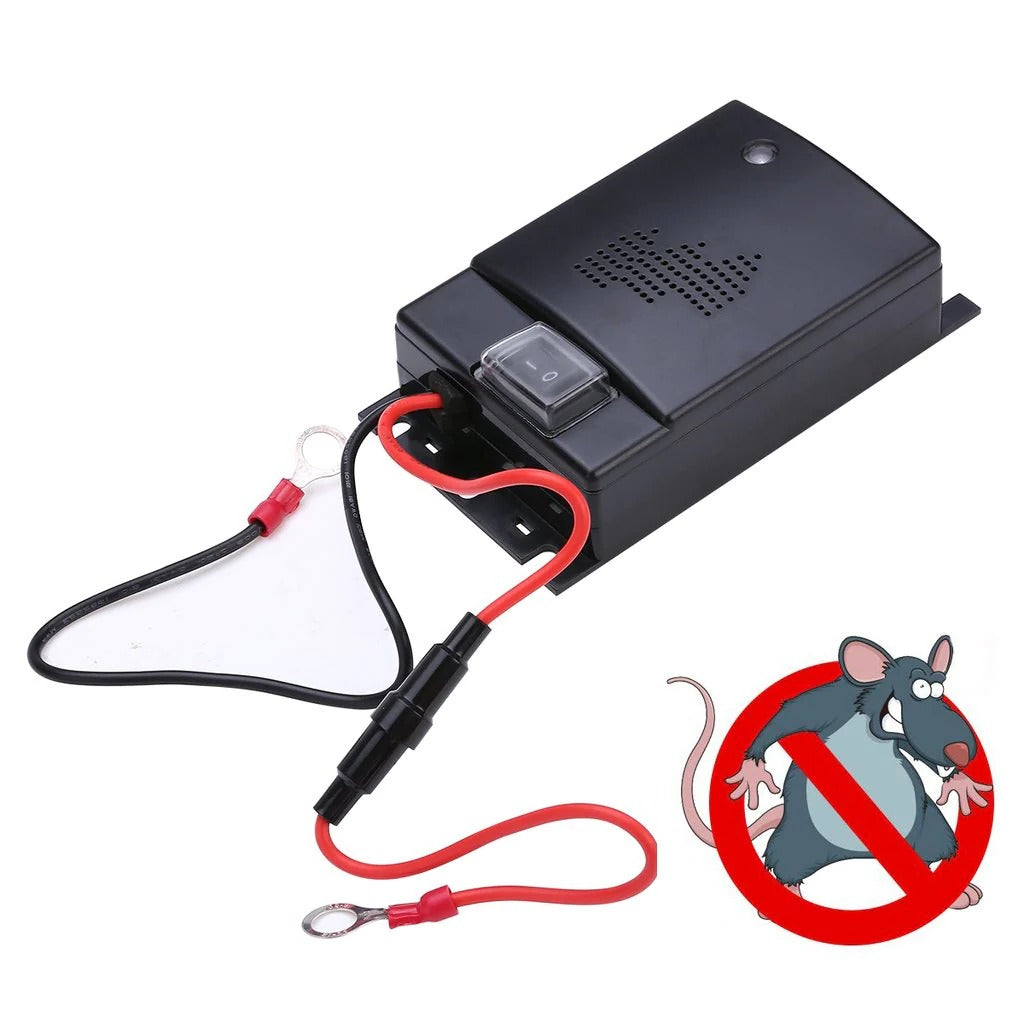 Ultrasonic Animal Deterrent for Vehicles