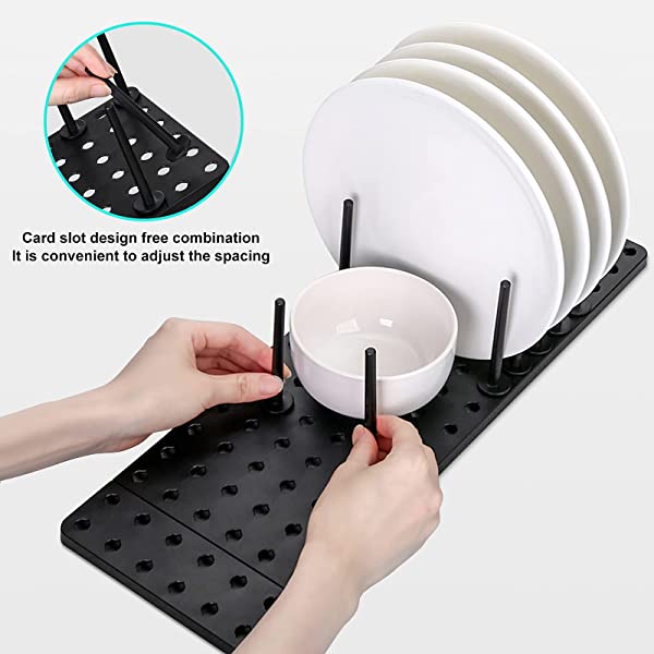 Versatile Kitchen Organizer with Adjustable Features