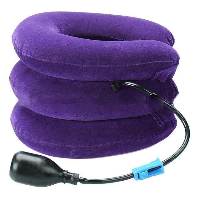 Adjustable Air-Filled Neck Support Pillow