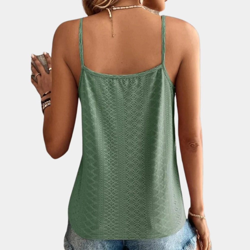 Chic V-Neck Summer Blouse for Women