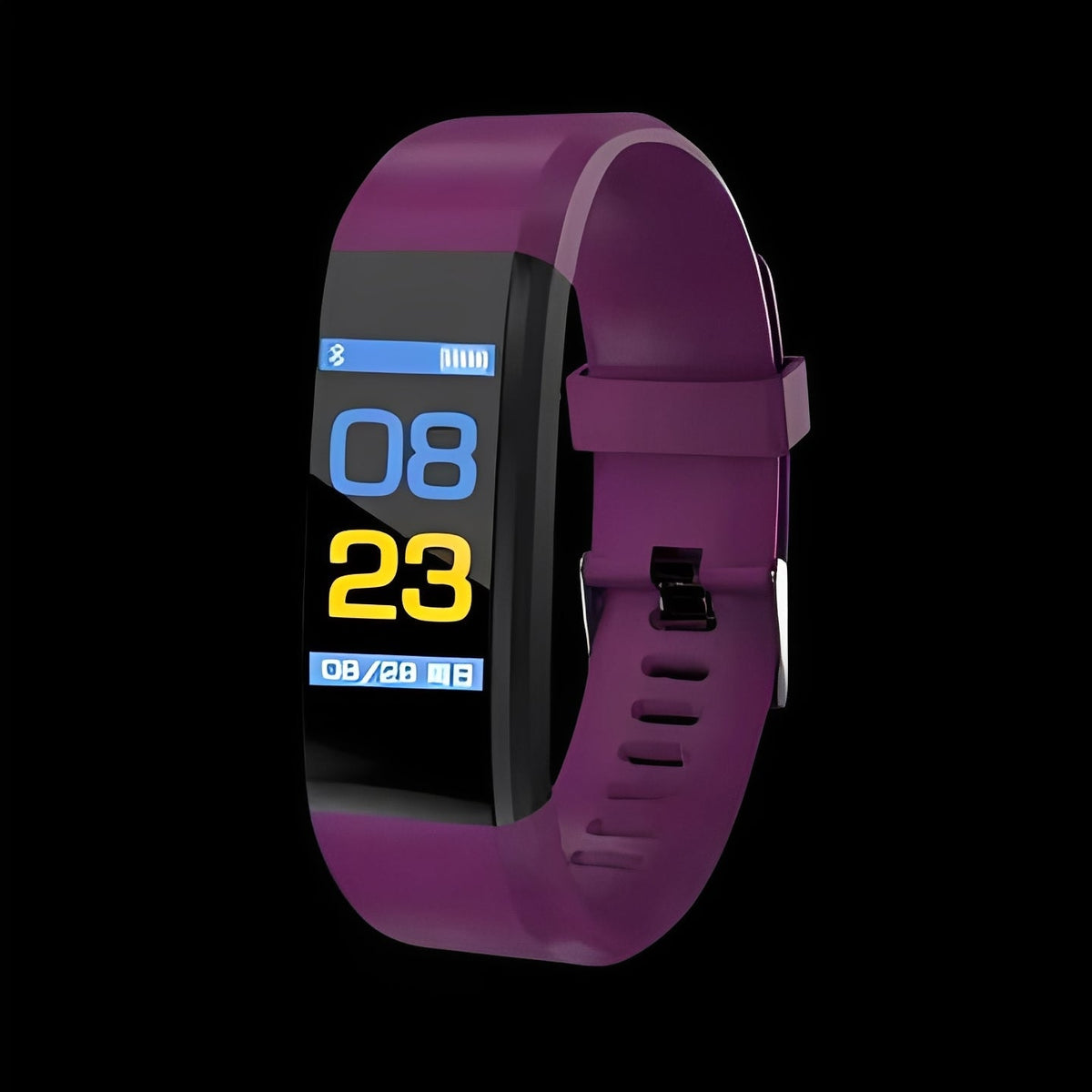 ElderFit Watch – 0.96" Smart Fitness Tracker for Active Seniors