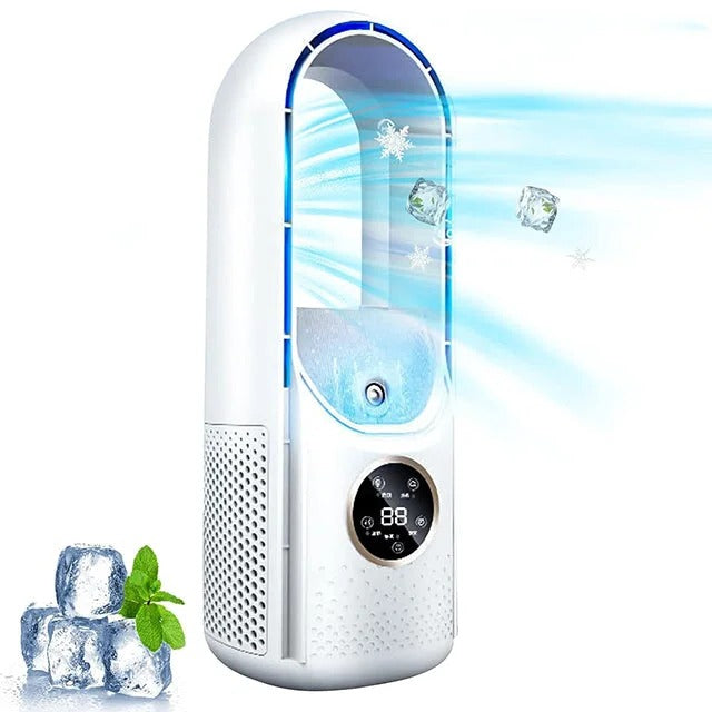 Whisper-Quiet Bladeless Air Cooler for Home & Office Use