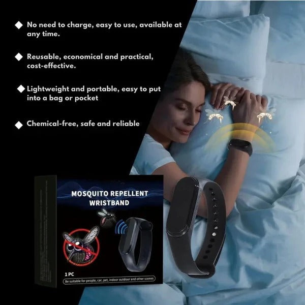 Ultrasonic Mosquito Defense Band