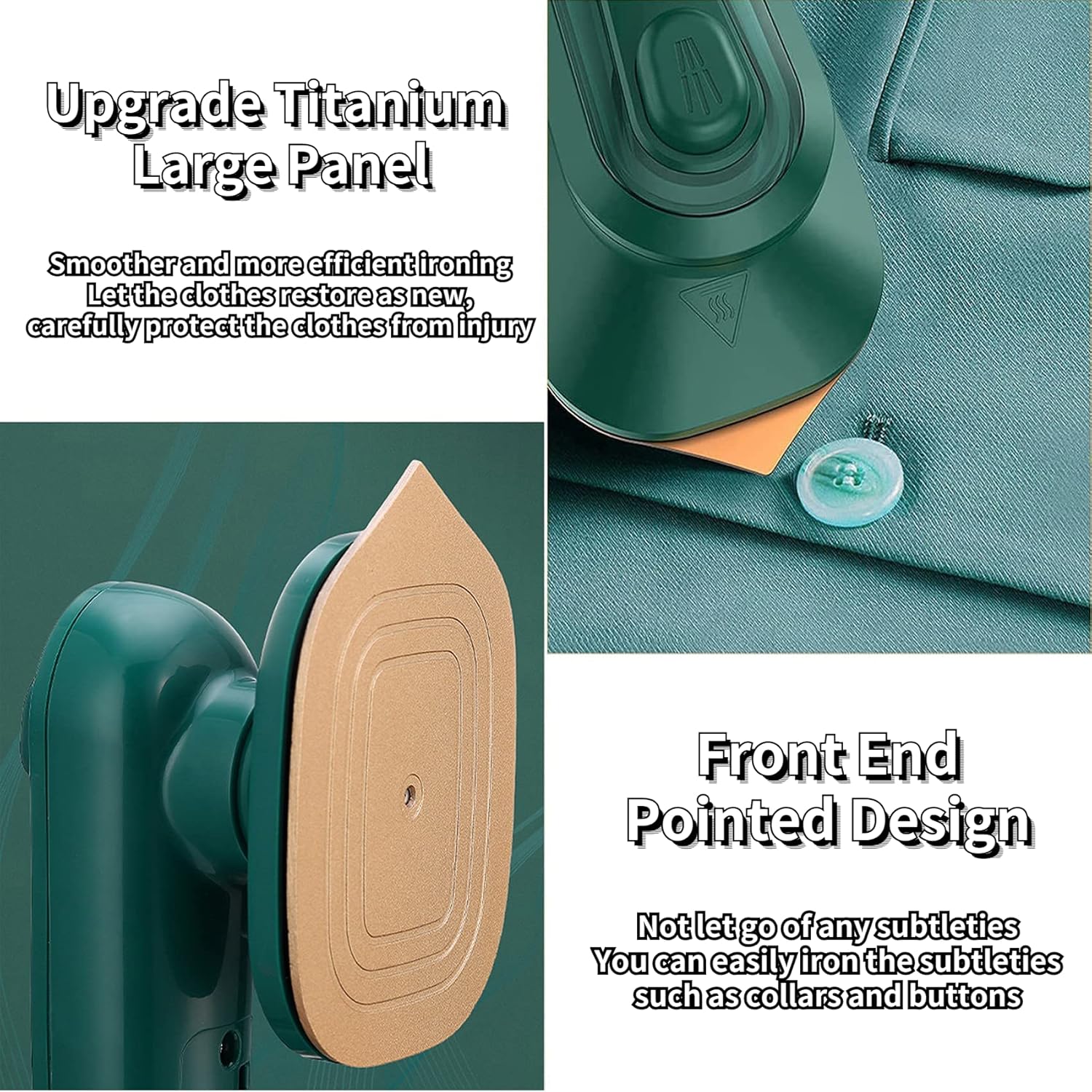 Travel-Ready Steam Iron for Effortless Wrinkle Removal
