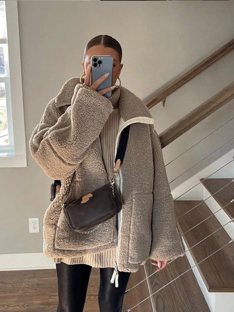 Cozy Fleece Jacket for Women - Perfect for Winter Wear