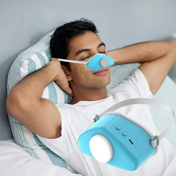 WhisperBreathe Portable Sleep Aid - Smart Anti-Snoring Mask