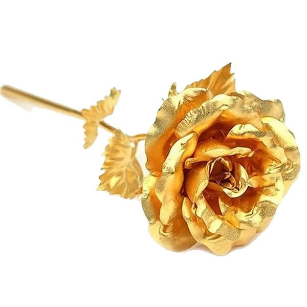 Elegant 24K Gold-Plated Rose in Luxurious Gift Box
