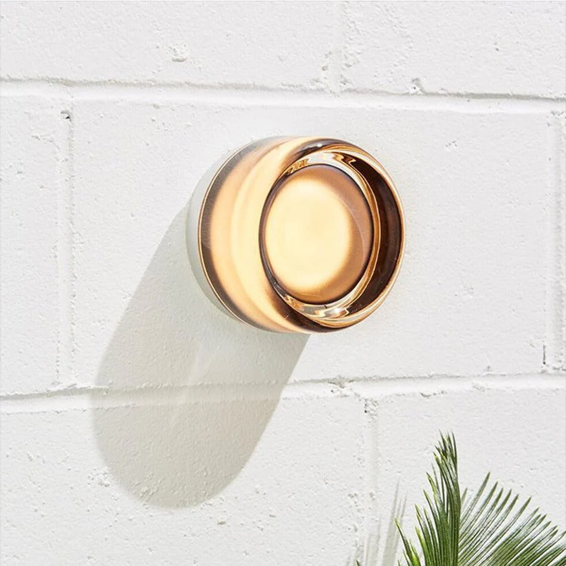 Chic Glass LED Wall Light for Elegant Illumination