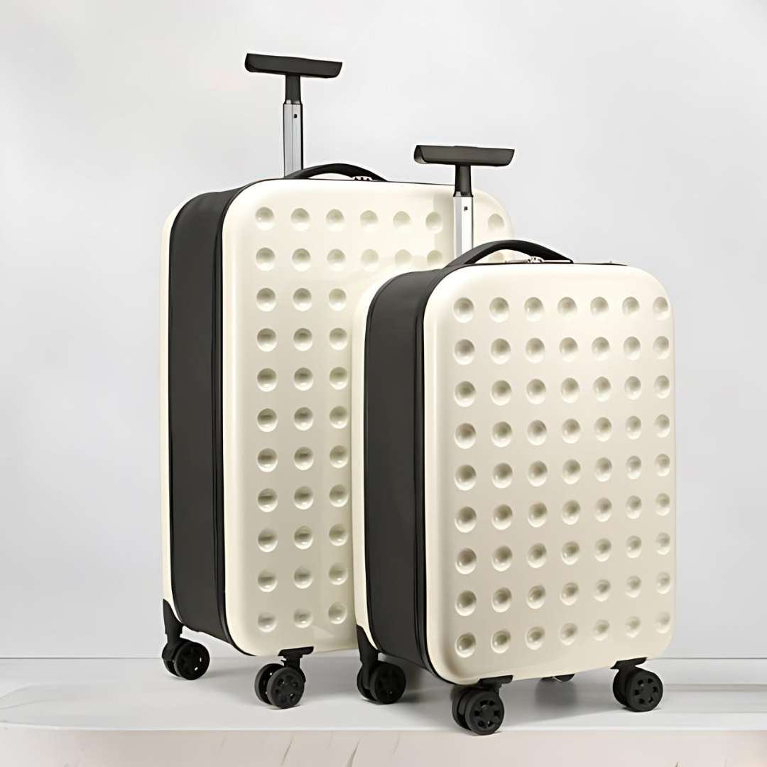 Versatile 360° Collapsible Suitcase with Smooth Wheels
