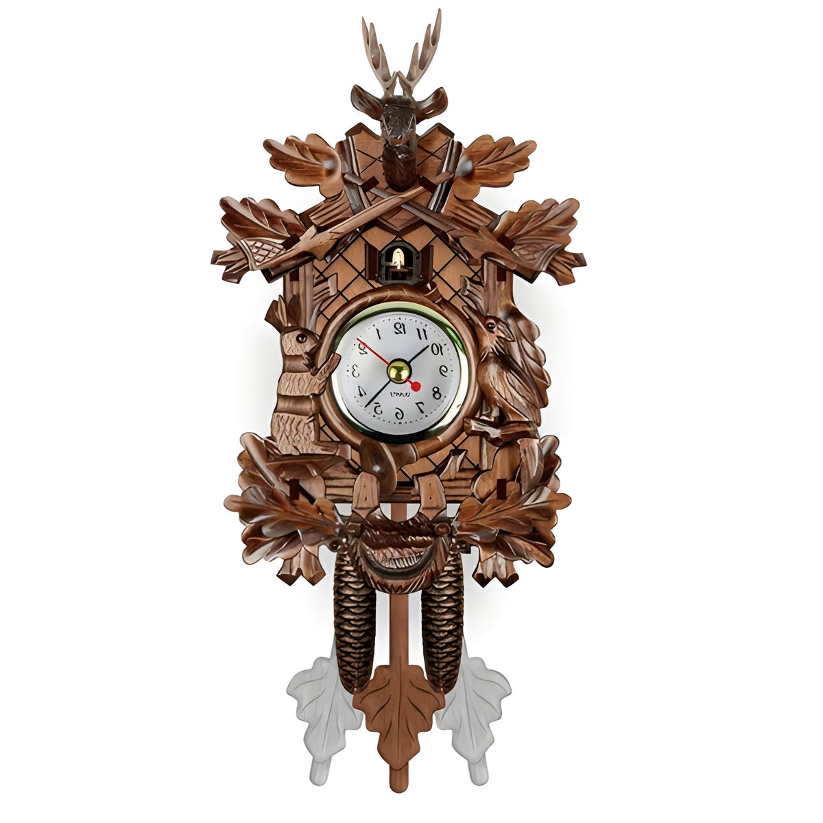 Charming Vintage-Inspired Cuckoo Wall Clock
