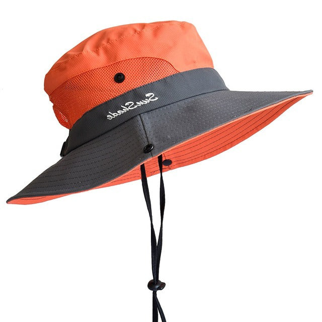 Chic UV-Guard Folding Sun Hat - Your Stylish Shield Against the Sun!