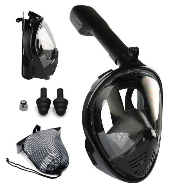 Panoramic Full Face Snorkel Mask for Ultimate Underwater Adventure