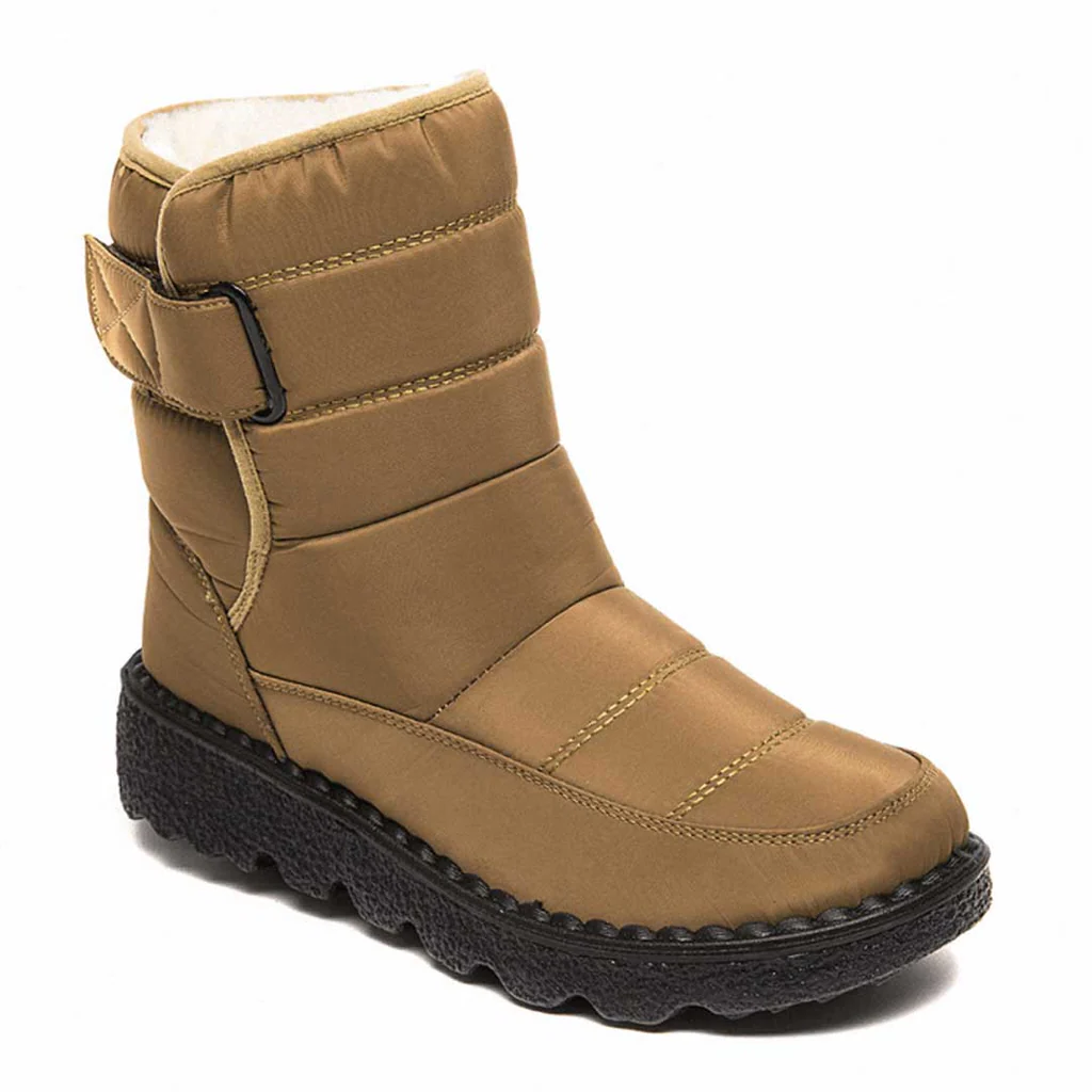 Women's Insulated Waterproof Winter Boots with Non-Slip Sole