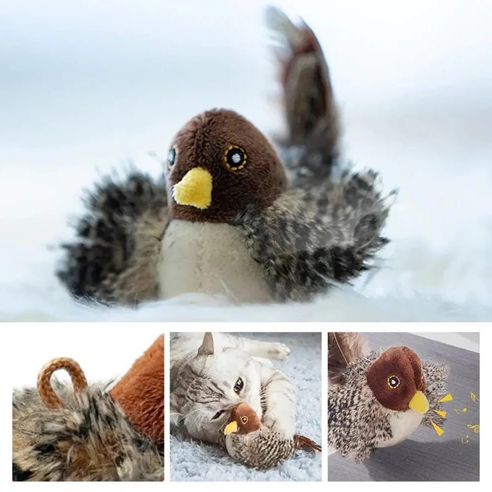 Exciting Fluttering Bird Toy for Engaging Feline Fun