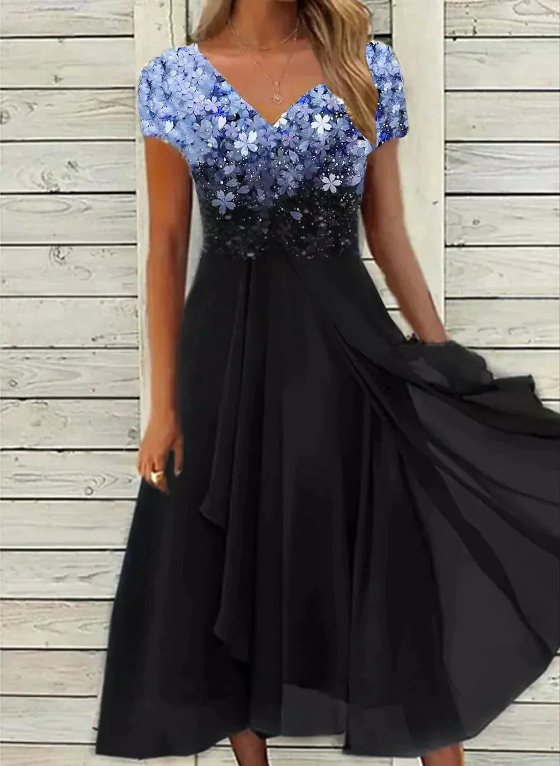 Elegant Chiffon Evening Gown for Women