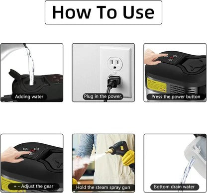 Powerful Steam Cleaning Device for Every Surface