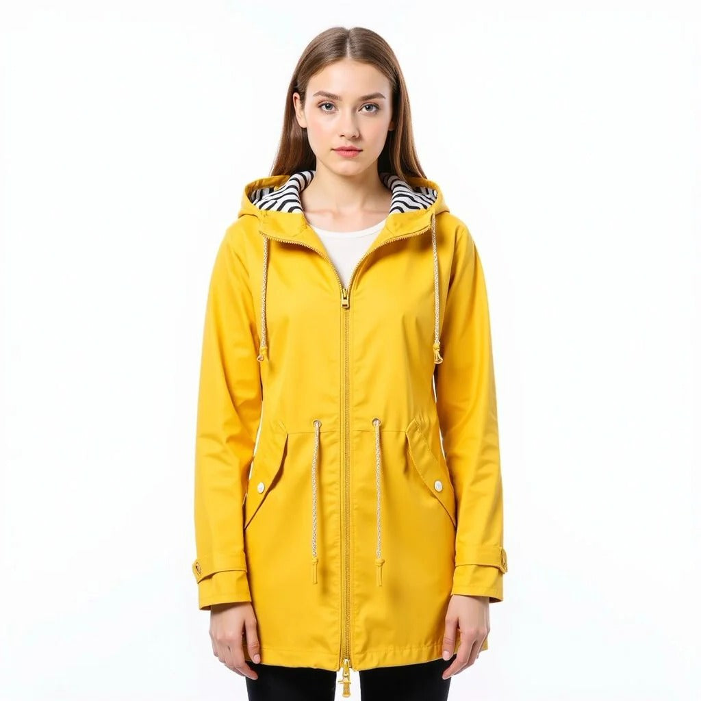 Chic Waterproof Trench Coat for Women