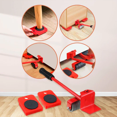 Furniture Mover Kit - Effortless Heavy Lifting