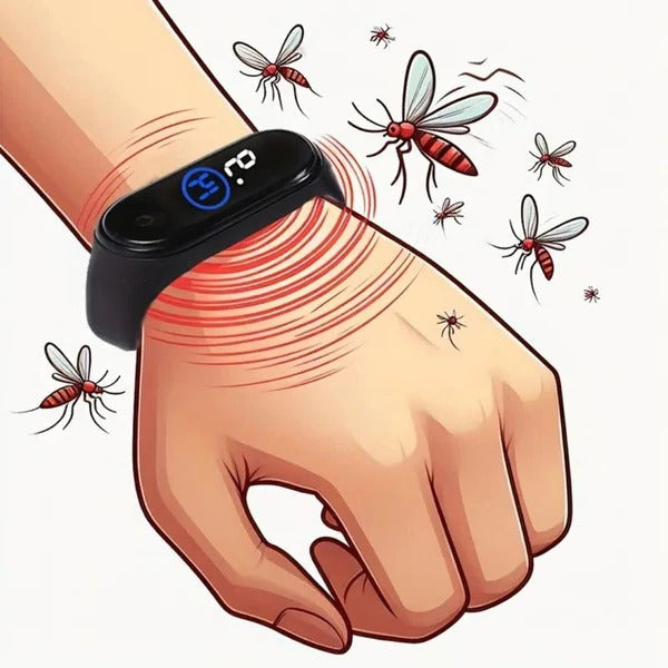 Ultrasonic Mosquito Defense Band