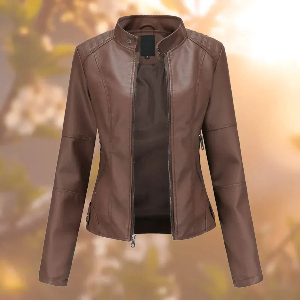Chic Women's Premium Leather Outerwear