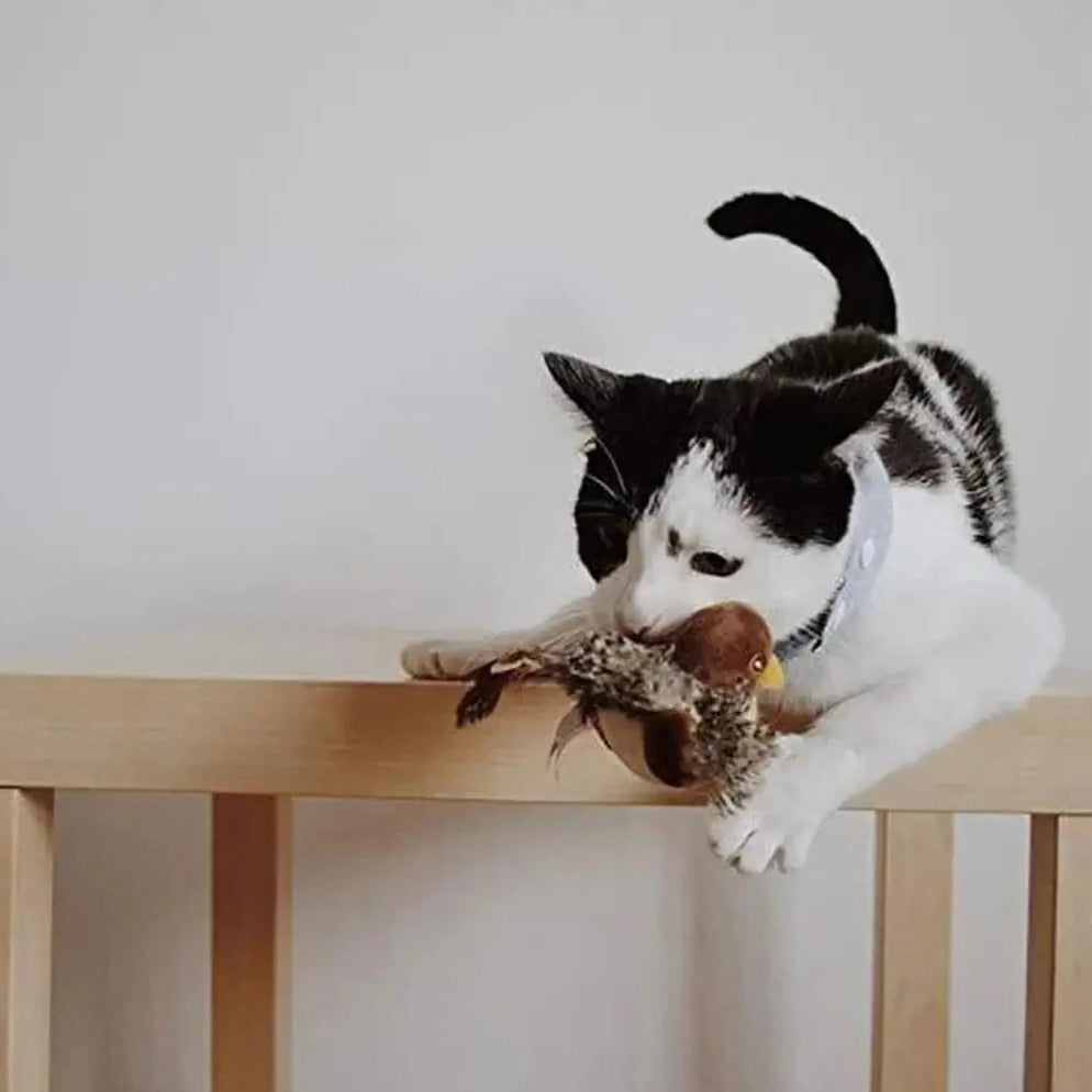 Exciting Fluttering Bird Toy for Engaging Feline Fun