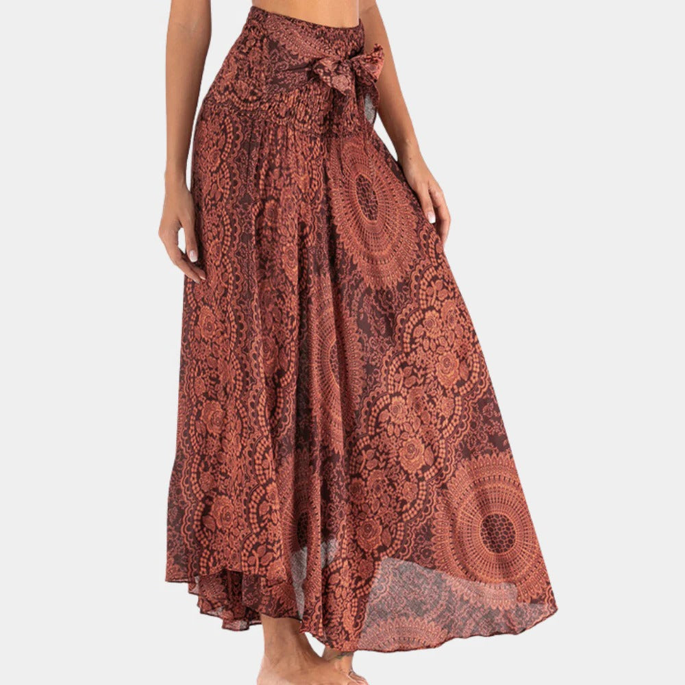 Elegant Flow Maxi Skirt for Women