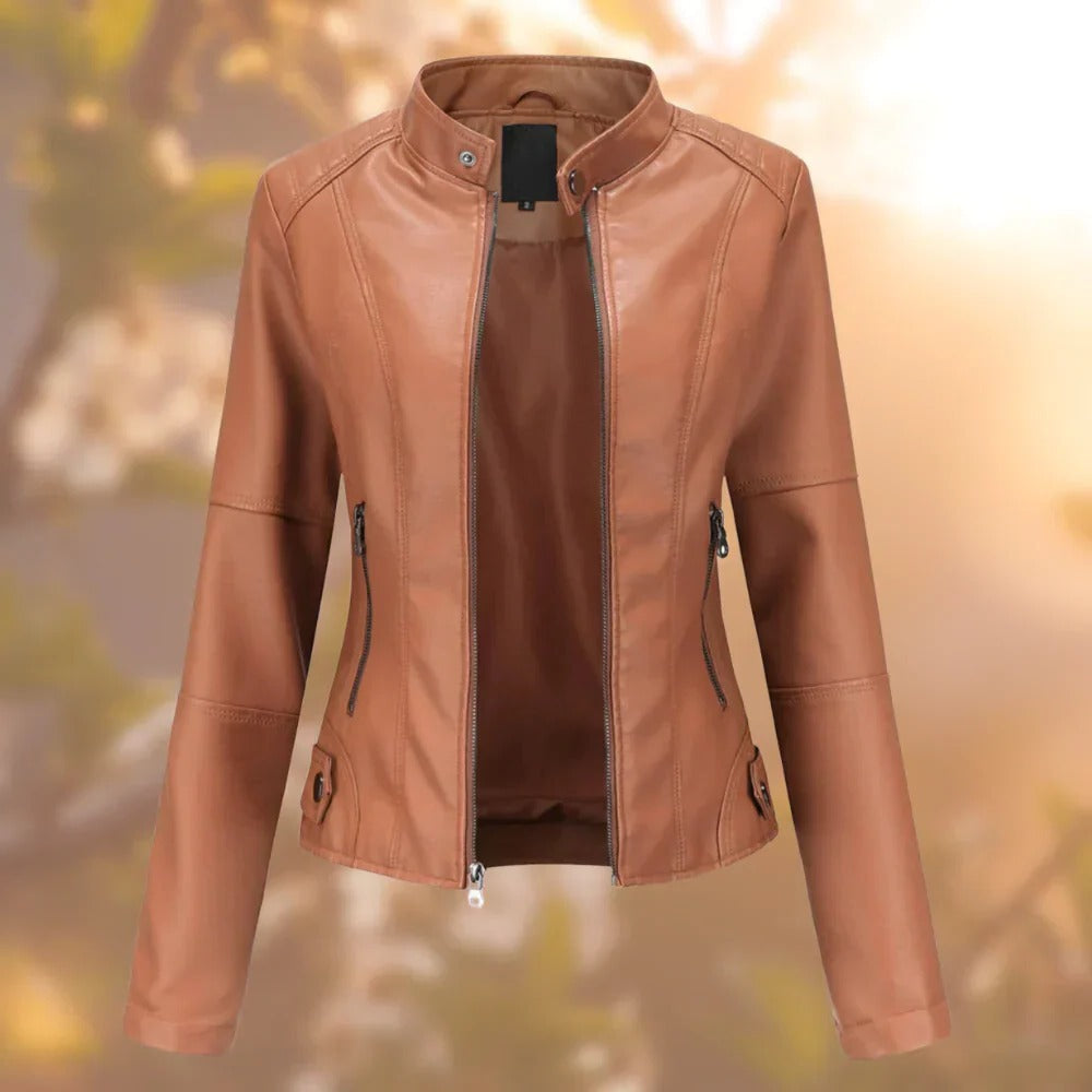 Chic Women's Premium Leather Outerwear