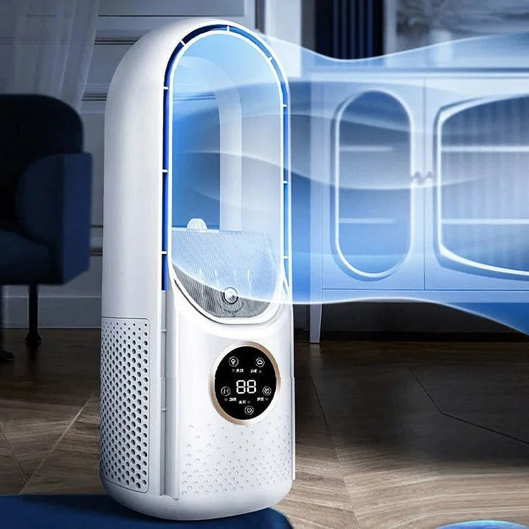 Whisper-Quiet Bladeless Air Cooler for Home & Office Use