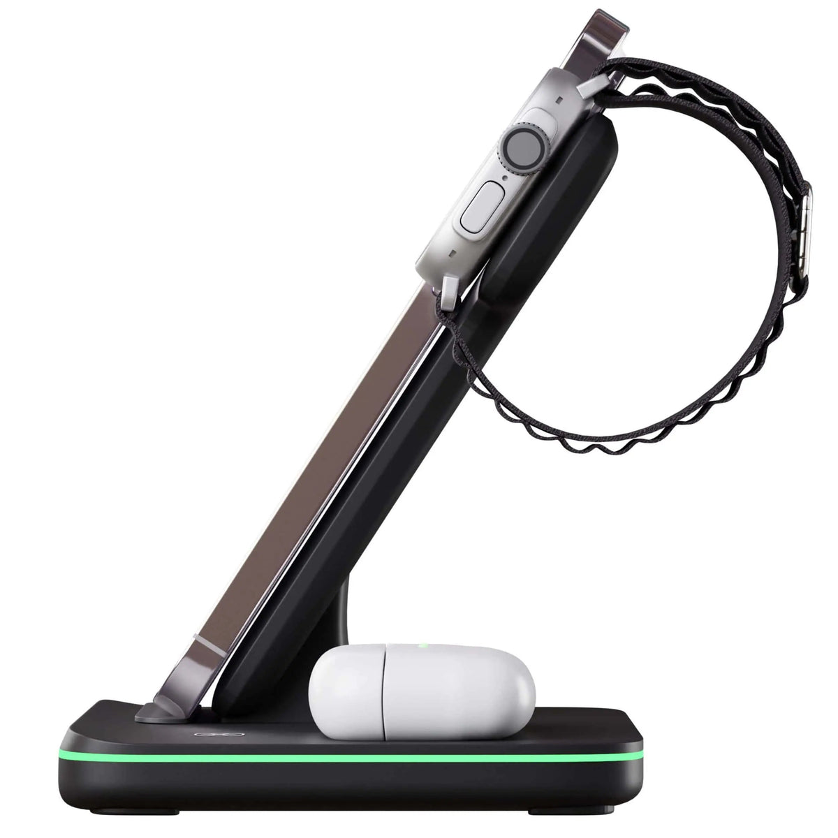 All-in-One Charging Station for iPhone, Watch, and AirPods