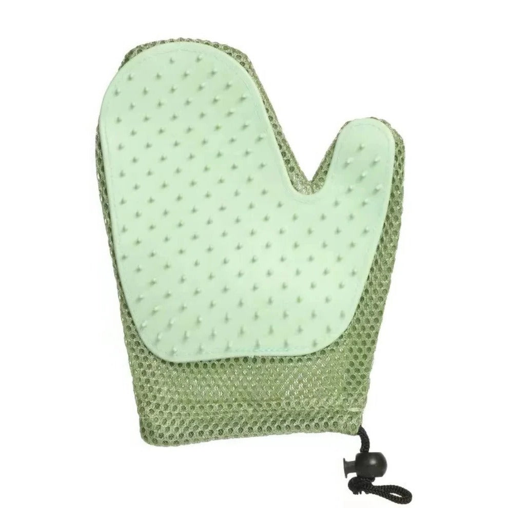 Dual-Action Cat Care Glove for Grooming and Massage