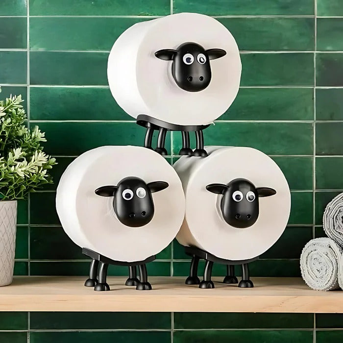 Space-Saving Toilet Paper Organizer for Efficient Storage