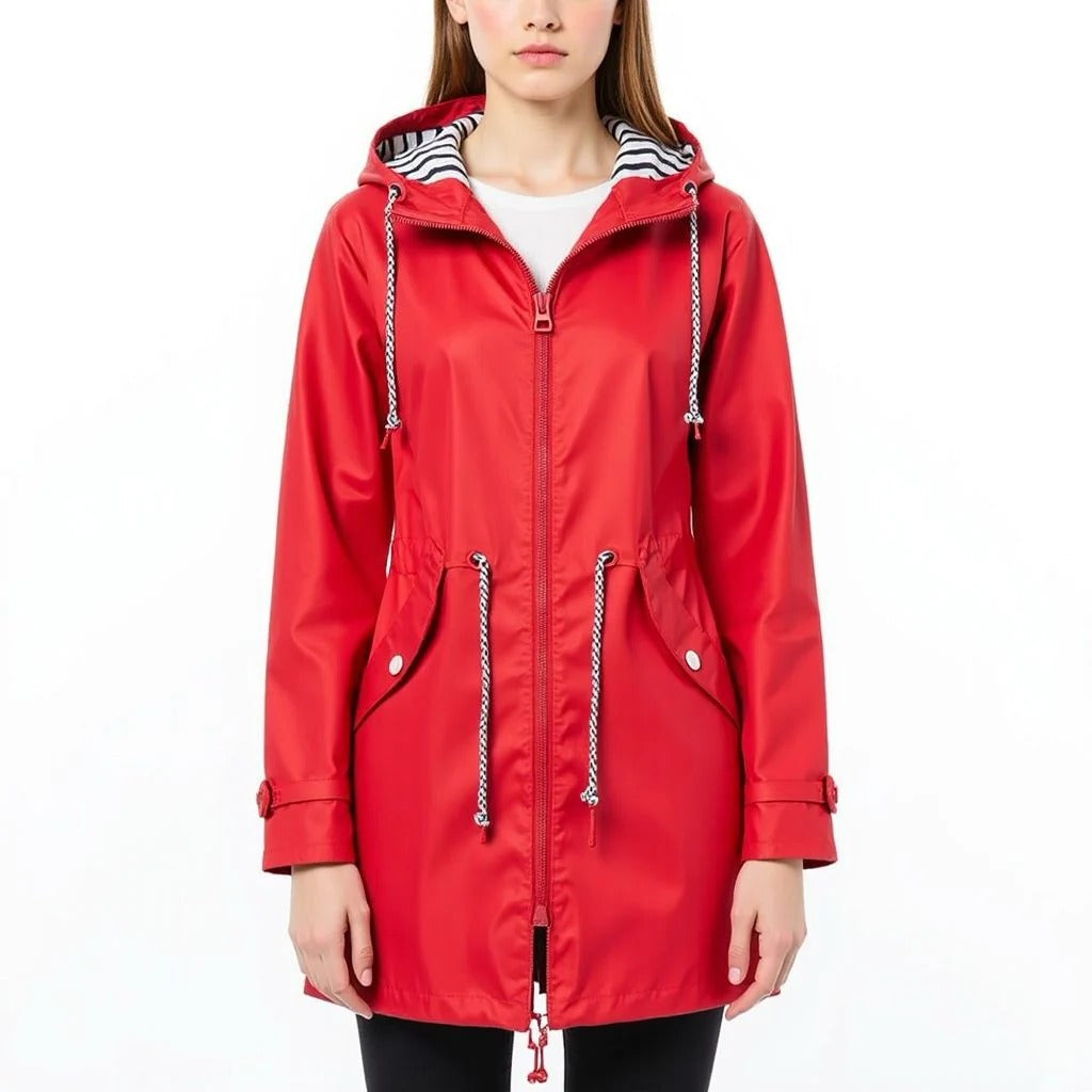 Chic Waterproof Trench Coat for Women