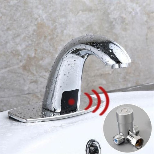 Smart Sensor Faucet for Effortless Handwashing