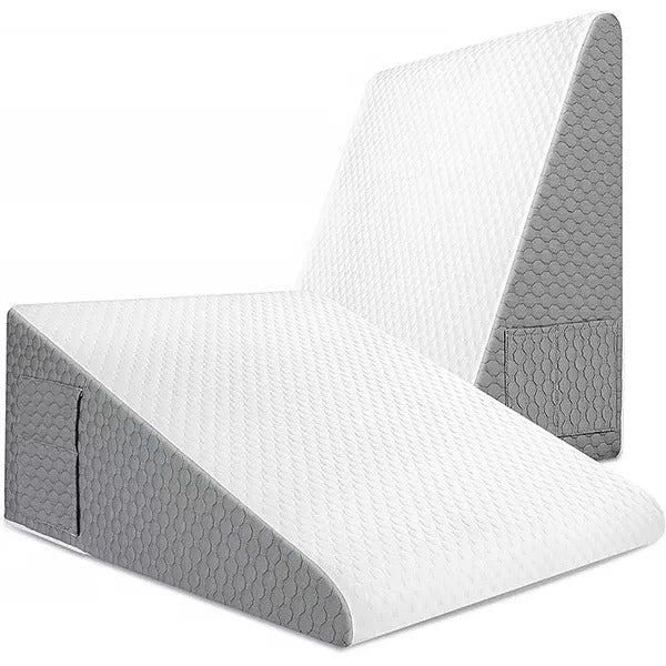 Ergonomic Memory Foam Triangle Pillow for Restful Sleep