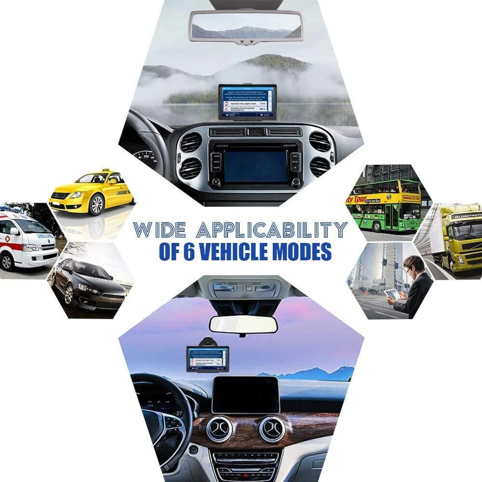 7-Inch Vehicle GPS Navigator with US Maps