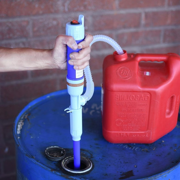 Portable Battery-Operated Liquid Transfer Pump for Easy Filling