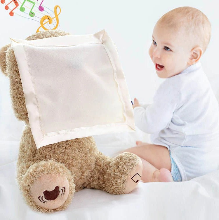 CuddlePlay Bear - Engaging Plush Companion for Infants