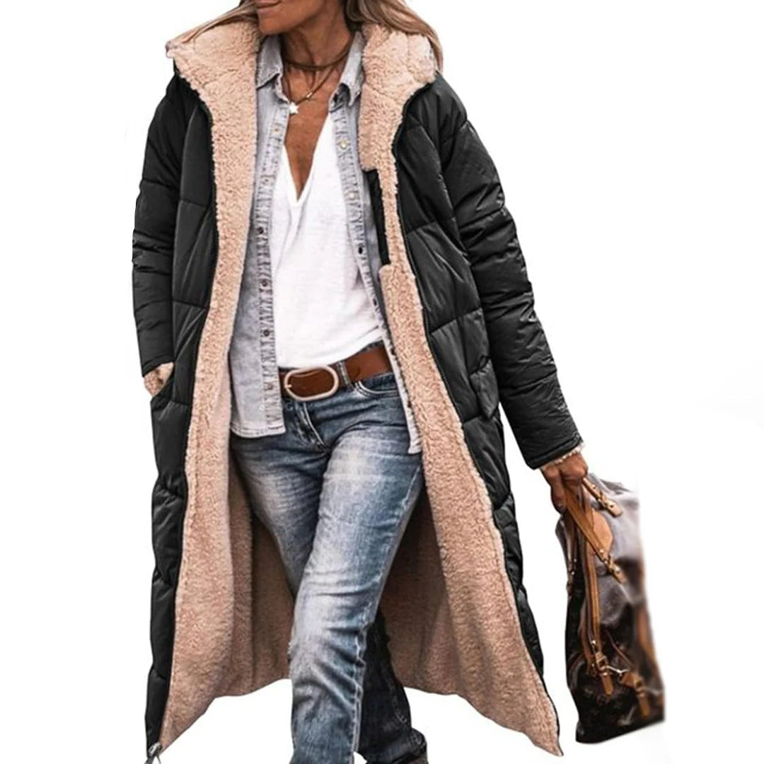 Chic Long Winter Jacket for Women